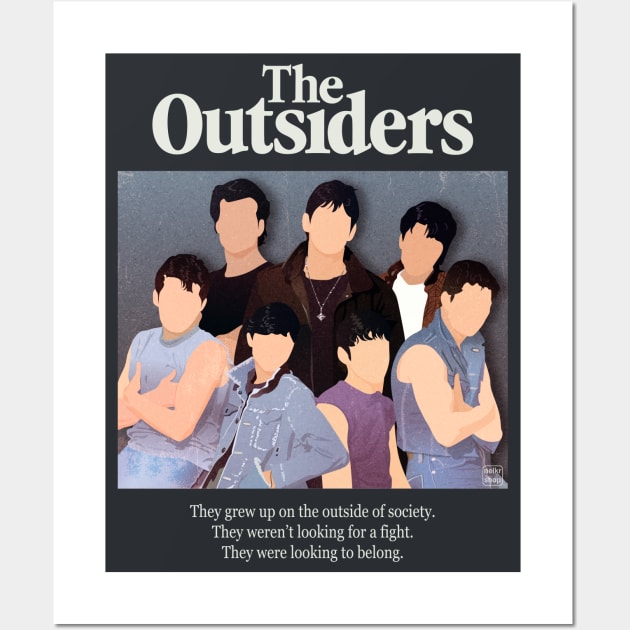 the outsiders Wall Art by nelkrshop